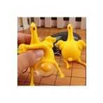 RAYTOYS OYUNCAK 2 ADET YUMURTLAYAN TAVUK ANAHTARLIK STRES OYUNCAĞI YENİ NESİL STRES ANAHTARLIĞI ÇANTA AKSESUARLARI