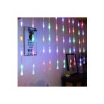 RAYTOYS OYUNCAK Su Damlası Salkım Led Işık Renkli Led Işık 3 Metre 1.20 Cm Dal Yılbaşı Işıkları Noel Işıkları