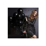 RAYTOYS OYUNCAK VIP 100 PSC SHINY METALLIC BLACK BALLOON VIP KALİTE PARLAK METALİK SİYAH BALON HELYUM GAZI UYUMLUDUR SİYAH