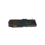 Raze Rgb Yazılım & Harici G-Makro Tuşlu - Lazer Baskılı Özel Abs Materyal - Örgü Kablolu Membran Oyuncu Klavyesi - Option-1 - 001-Renkli