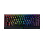 Razer Blackwidow V3 Mini Hyperspeed (Sarı Anahtar) - Kablosuz %65 Mekanik Oyun Klavyesi (Sessiz Mekanik Anahtarlar, Bluetooth, Usb-C, Gizli Pudding Tuş Başlıkları) Birleşik Krallık Düzeni, Siyah