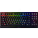 Razer BlackWidow V3 Tenkeyless (Yeşil Anahtar) - Kompakt Mekanik Oyun Klavyesi (Tıklanabilir Mekanik Anahtarlar, Kompakt Form Faktörü, Tamamen Programlanabilir Tuşlar) US-Düzeni | Siyah