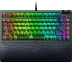 Razer Blackwidow V4 75% Phantom Green Edition - Çalışırken Değiştirilebilir Mekanik Oyun Klavyesi (Turuncu Dokunsal Anahtarlar, 2 Özel Medya Tuşlu Medya Rulosu) Abd Düzeni | Hayalet Yeşil