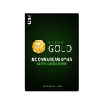 Razer Gold 5 Tl Şeffaf