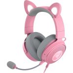 Razer Kraken Kitty V2 Pro Rz04-04510200-R3m1 Pembe Rgb Usb Kablolu Kulak Üstü Oyuncu Kulaklığı Teşhir Outlet Vitrin