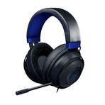 Razer Kraken Konsol için - Kablolu Konsol Oyun Kulaklığı (Özel Ayarlı 50mm Sürücüler, Soğutma Jeli İçeren Kulak Yastıkları, Geri Çekilebilir Mikrofon, Çapraz Platform) Siyah-Mavi