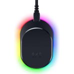 Razer Mouse Dock Pro ve Şarj Yuvası - Razer Oyun Fareleri için (Manyetik Kablosuz Şarj Yuvası, Hiperspeed 4K, 8 RGB Renkli Aydınlatma ve Uyumlu Fareler için Modül) - Siyah