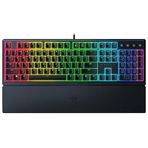 Razer Ornata V3 - Düşük Profilli Oyun Klavyesi (Hibrit Mecha-Membran Anahtarı, UV Kaplamalı Tuş Başlıkları, Manyetik Yumuşak Dokunuşlu Bilek Desteği, RGB Chroma) TR Düzeni | Siyah