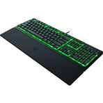 Razer Ornata V3 X Oyun Klavyesi: Düşük Profilli Tuşlar - Sessiz Membran Anahtarları - Dökülmeye Dayanıklı - Chroma RGB Aydınlatma - Ergonomik Bilek Desteği - Snap Tap