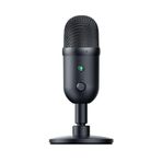 Razer Seiren V2 X - Yayıncılar için USB Mikrofon (25mm Kondenser Mikrofon, Kardioid Pikap Modeli, Kazanç Sınırlayıcı, Dahili Amplifikatör, Kazanç Kontrolü ve Sessiz Düğmesi) Siyah