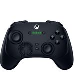 Razer Wolverine V3 Pro - Xbox ve PC için Kablosuz Espor Kumandası (HyperSpeed Kablosuz, Mecha Dokunsal Aksiyon Düğmeleri, Kayma Önleyici Hall Effect analog parmak çubukları) Siyah