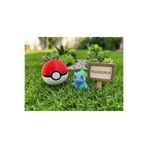 Razmo Bulbasaur Pokemon Figür Oyuncak (Pokeball Pokemon Topu Hediyeli)