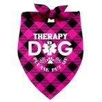 Razpah Terapi Köpek Lütfen Pet Me Köpek Bandana, Pet Köpek Üçgen Eşarp Bandanalar Önlükler, Pet Eşarp Aksesuarları, Köpek Aşığı Partisi için Baskılı Köpek Bandanaları Hediyesi, Küçük Orta Büyük Köpekler için
