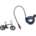 Rbk RKS RK3 Pro 3 Pinli Erkek Giriş Siyah Elektrikli Bisiklet Gaz Kolu