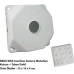 RBOX WX8 Juncition Montaj Buatı Kamera Muhafaza Kutusu Taban Dahil Büyük Boy 50 Adet