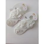 RBS SOCKS JW ÇOCUK DANTELLİ ÇORAP KREM 2'Lİ