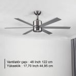 Rbt486 Slv Tavan Vantilatörü