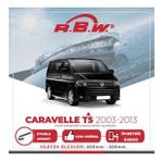 RBW 2003-2013 Volkswagen Caravelle T5 Muz Silecek Takımı