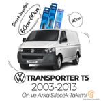 RBW 2003-2013 Volkswagen Transporter T5 Ön Arka Silecek Seti