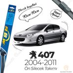 RBW 2004-2011 Peugeot 407 Sw Muz Silecek Takımı