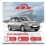 RBW 2008-2012 Renault Clio Grandtour Muz Silecek Takımı