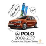 RBW 2009-2017 Volkswagen Polo Ön ve Arka Silecek Seti