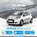 RBW Citroen C1 2005-2013 Ön Hybrid Silecek Takımı