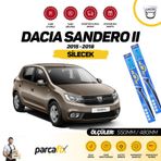 RBW Dacia Sandero 2 2015-2018 Ön Muz Silecek Takımı