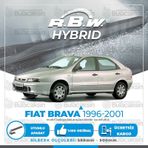 RBW Fiat Brava 1996-2001 Ön Hybrid Silecek Takımı