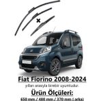 RBW Fiat Fiorino 2008-2024 Ön ve Arka Muz Silecek Seti