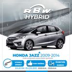 RBW Honda Jazz 2009-2014 Ön Hybrid Silecek Takımı