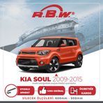 RBW Kia Soul 2009-2015 Muz Silecek Takımı