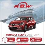 RBW Renault Clio 4 2012-2017 Ön Muz Silecek Takımı