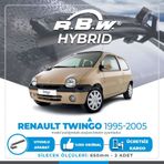 RBW Renault Twingo 1995-2005 Ön Hybrid Silecek Takımı