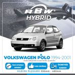 RBW Volkswagen Polo 1994-2001 Ön Hybrid Silecek Takımı