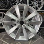 RC 16 inç 5x100 Lugano Polo İbiza Fabia Egea Doblo Uyumlu Gümüş Jant Modeli (4 Adet)