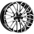 RC 19 Inç 5X112 Audi S Line A4 A5 A6 Uyumlu Siyah Elmas Kesim Jant M