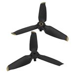 RC Drone,4 ADET 5328S Pervaneler Ve Saklama Kutusu Seti Drones Aksesuarları Ile Uyumlu Çocuklar Ve Yetişkinler Için Oyuncaklar Ve Oyunlar (siyah altın kenar)