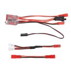 RC Fırçalı Elektronik Hız Kontrolörü, Çift Yönlü 30A Minyatür Tel Çizim ESC 1/18 1/24 1/32 RC Otomobil Tekneleri Için İdeal