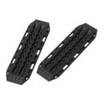 RC Kum Merdiveni, 1 Çift RC Kum Merdiveni Kaymaz Plastik RC Paletli Araba Kurtarma Rampaları Kurulu SCX24 1/24 (BLACK)