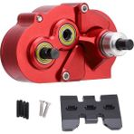 Rc Metal Şanzıman Kutusu Şanzıman Alüminyum Alaşımlı Sağ Ön Motor Şanzıman Için Alt Plaka ile SCX10 Iı Vs4 10 Dlux Rc Araba Yükseltme Parçaları (Yurt Dışından)