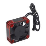 RC Motor Soğutma Fanı, 31x31mm 23000RPM Alüminyum Plastik RC Araba ESC Soğutucu Fan AXIAL Için Için HSP Için Redcat Için HPI DC 5‑9V Için (kırmızı)