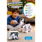 RC Robot Köpek 9872 Işıklı Sesli Eğitici Uzaktan Kumandalı Pilli Oyuncak Çocuk Oyuncağı