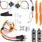 Rc Uzaktan Kumanda Uçak 2212 KV2200 Motor 6035 Pervane Servo 30A Esc XT60 Seti (Yurt Dışından)