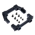 RCLIONS AXIAL SCX10 II 90046 1/10 RC Crawler Araba Yükseltmeleri için Ön ve Arka Tampon Montaj Standı CNC Alüminyum Alaşım