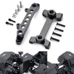RCLions Axial SCX10 iii AXI03007 Yükseltmeler için Alüminyum Ön ve Arka Gövde Muhafazası Montaj Standı 1/10. RC Paletli Araba Aksesuarları