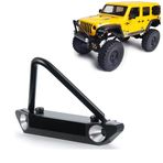 RCLIONS Axial SCX24 AXI90081 Sürgülü 1/24. RC Crawler Kamyon Araba için Alüminyum Alaşım Ön Tampon