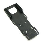 RCLions Karbon Fiber Pil Tutucu/ESC Eksenel SCX10 ii 90046 Yükseltme Parçaları için Yeniden Konum Montajı