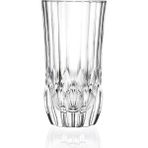 RCR Adagio 6'lı Meşrubat Bardağı Seti 400 ml - Şeffaf - Gold