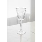 RCR Timeless 6'lı 230 ml Platin Rimli Kadeh Seti